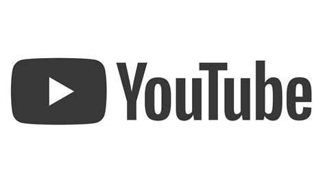 Black YouTube Logo PNG Transparent Images