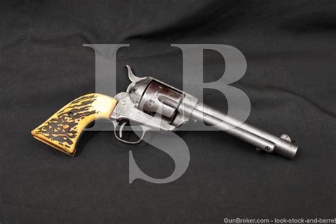 Colt US Model 1873 DFC Single Action Army SAA .45 Revolver, 1887 ...