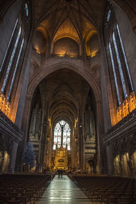 Interior Of Liverpool Cathedral Free Stock Photo - Public Domain Pictures