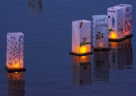 Photos from the Lantern Floating Ceremony | A+E