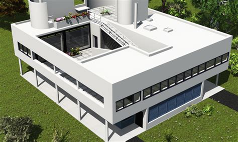 La Villa Savoye - LeCorbusier de 1929