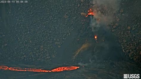 Kilauea Volcano Eruption Update for Thursday, June 15