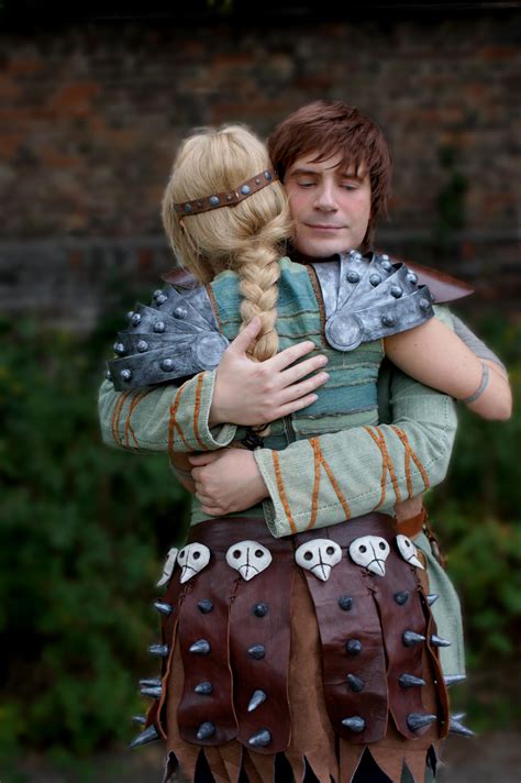 HTTYD Cosplay: Astrid and Hiccup by HicksBerlin on DeviantArt