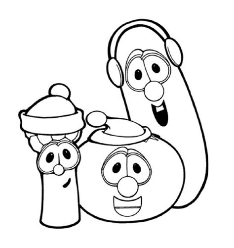 Veggietales Coloring Page - BryennenEnglish