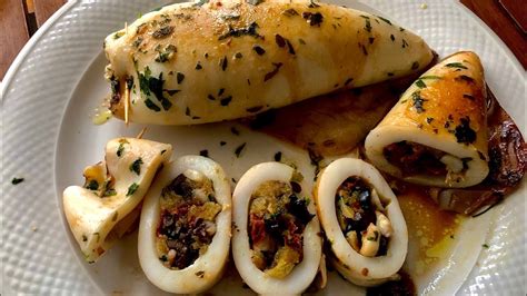 Stuffed calamari - Eolie Islands’ recipe - Italian Food