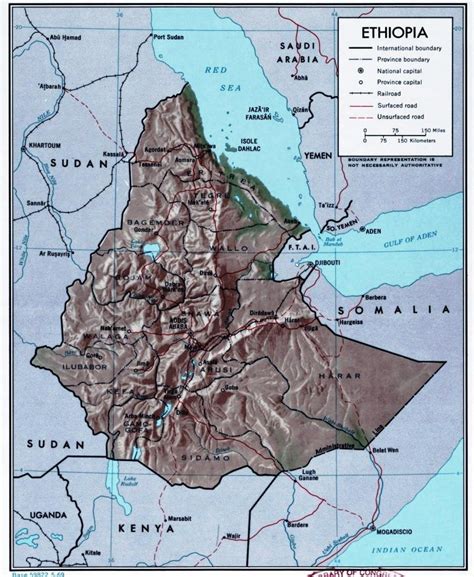 Map of Ethiopia Regions: 30 Old and New Ethiopian Maps You Have to See ...