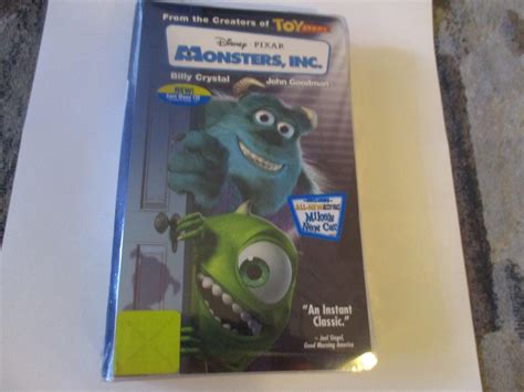 Disney Pixar Monsters Inc. VHS 2002 NEW SEALED | Etsy