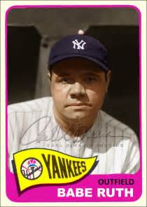 Pin by Babe Ruth on Babe Ruth | Baseball cards, Yankees baseball, Rare ...