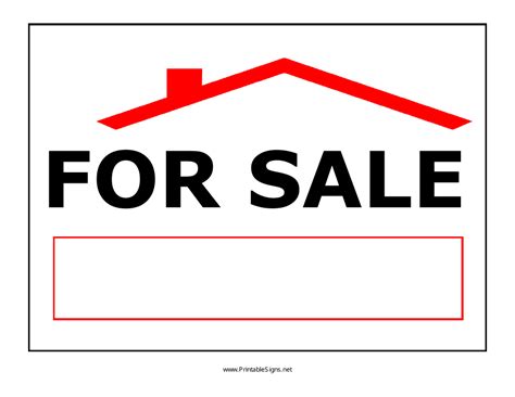 House for Sale Sign Template Download Printable PDF | Templateroller