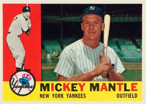 1960 Topps Mickey Mantle #350 Baseball - VCP Price Guide