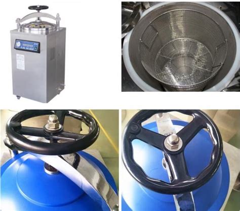 Automatic Stainless Steel Laboratory Steam Sterilization Equipment 50L ...