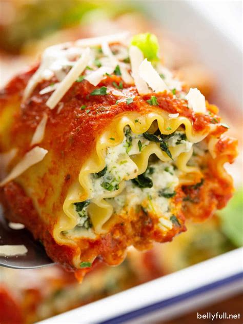 Lasagna Roll Ups | Belly Full