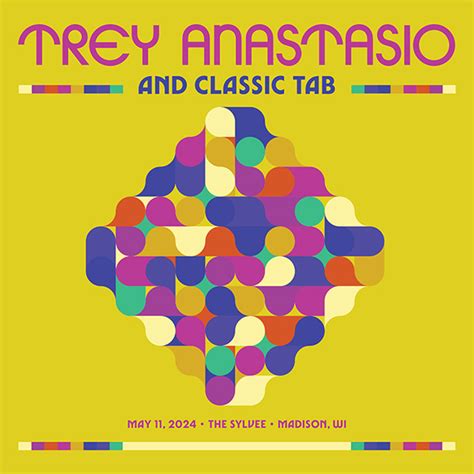 Trey Anastasio and Classic TAB - May 11, 2024 | The Sylvee, Madison, WI ...