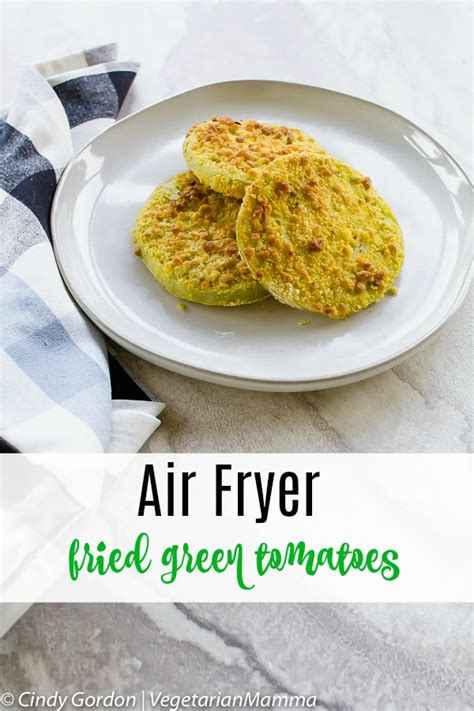 Air Fryer Fried Green Tomatoes