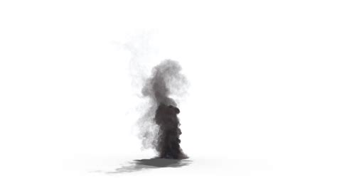 Looping Smoke Plume Small 4 Effect | FootageCrate - Free FX Archives