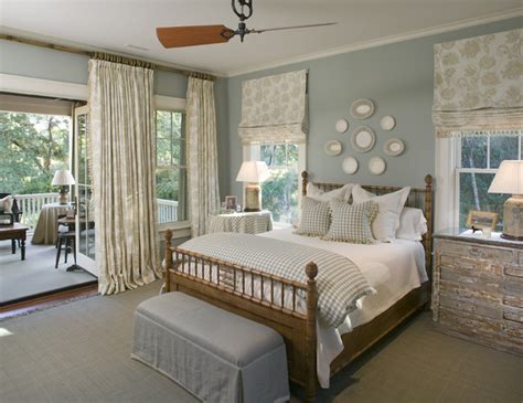 Southern Bedroom in Light Blue - Interiors By Color