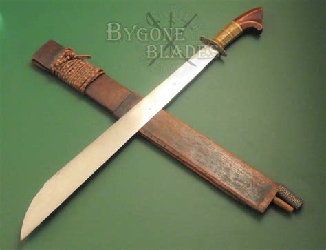 Philippines Bagobo Kampilan Short Sword. Mindanao Tribal Sword | Bygone Blades