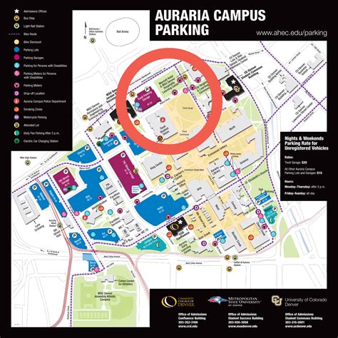 Auraria Campus Map No Star - WellPower