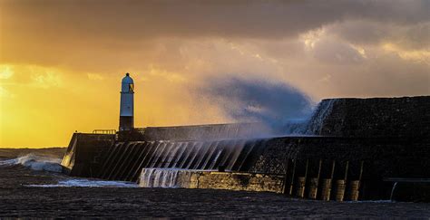 Porthcawl Pier in Wales Photograph by Stephen Jenkins