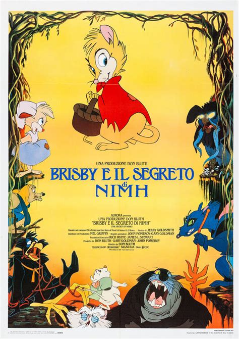 The Secret of NIMH Movie Poster (#4 of 4) - IMP Awards