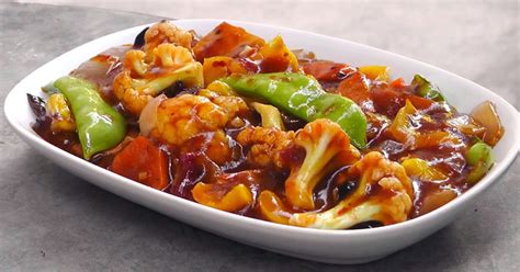 Chinese Vegetables In Szechuan Sauce - Recipe World