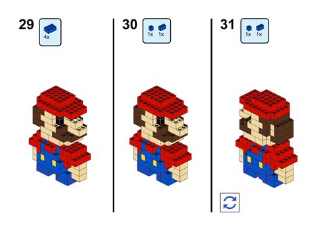 Lego® Custom Instructions Mario 3D