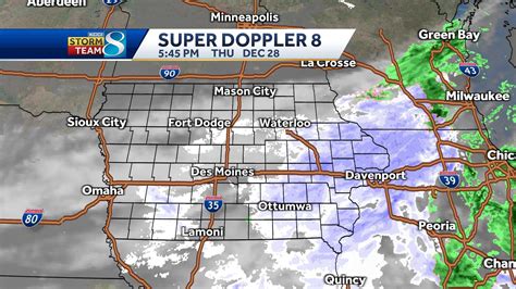 Snow totals: See how much snow fell in eastern Iowa