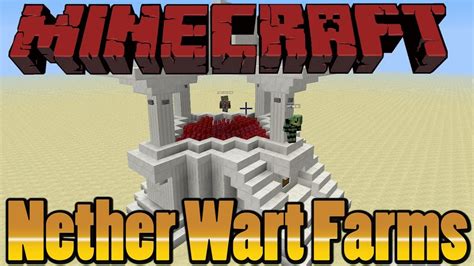 Nether Wart Farm Ideas In Minecraft 1.5 - YouTube