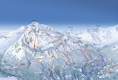 Paradiski (La Plagne, Les Arcs) - SkiMap.org