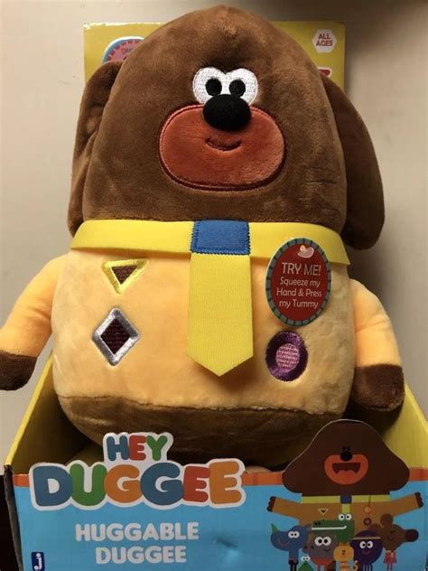 HEY DUGGEE HUGGABLE DUGGEE PLUSH TALKING TOY NEW | #1968359342