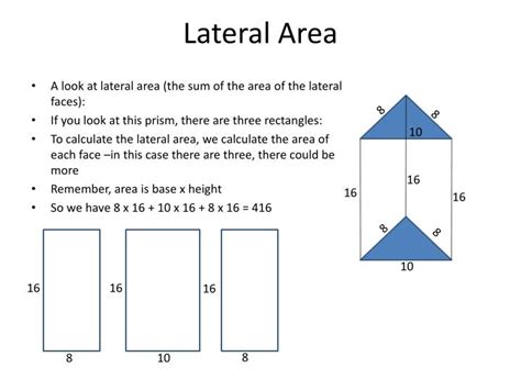 Calculate Lateral Surface Area Of A Rectangular Prism