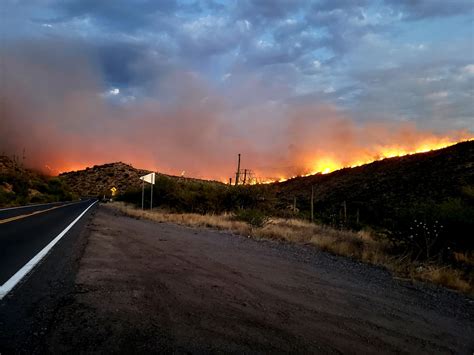 Multiple roads closed in Arizona for wildfires