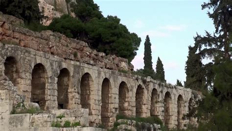 Stoa of Eumenes at the Stock Footage Video (100% Royalty-free) 3820445 | Shutterstock