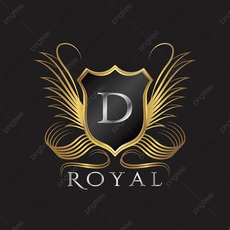 D Letter Logo Vector Hd PNG Images, Luxury Logo Letter D, Template, Emblem, Lettering PNG Image ...