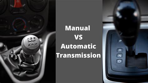 Manual Transmission Verses Automatic Transmission