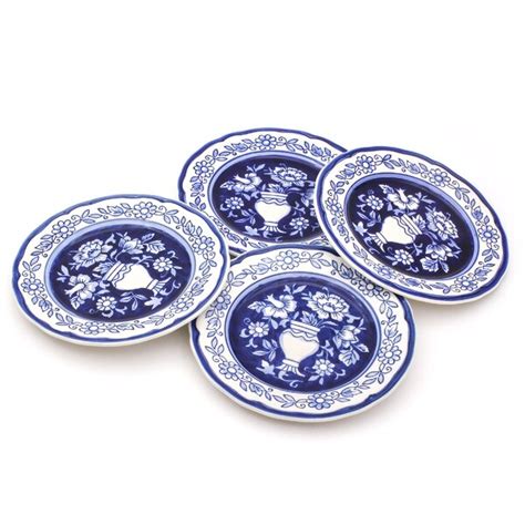 Euro Ceramica Blue Garden 8.4" Salad Plate | Wayfair