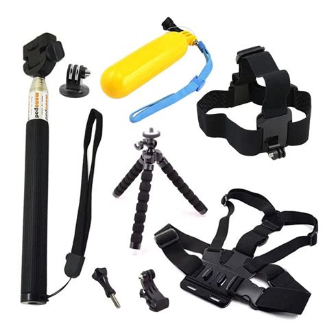 Aliexpress.com : Buy Accessories Set for Gopro hero 7 Tripod for Go pro 6 5 4 3 2 Straps Mounts ...