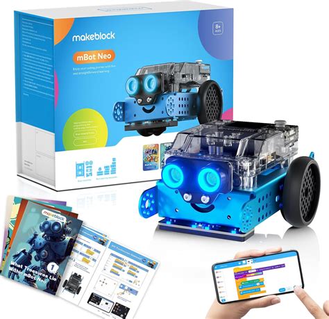 Makeblock mBot2 programmeerbare robot voor kinderen, coderingsrobot speelgoed compatibel met ...