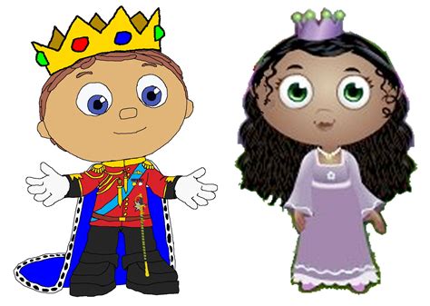 Prince Whyatt and Princess Pea - Super WHY! Fan Art (32546315) - Fanpop