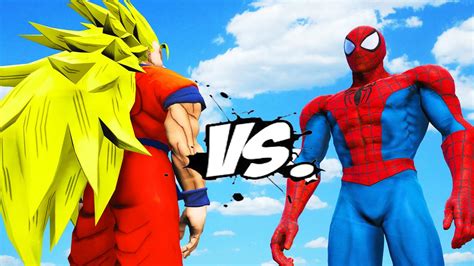 Top 43+ imagen goku vs spiderman - Abzlocal.mx