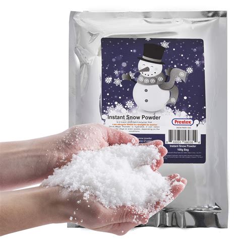 Buy PREXTEX Instant Snow Powder - Makes 2 Gallons of Artificial Snow - Perfect for Winter ...