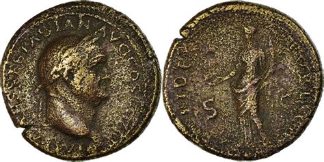 Coin, Vespasian, As, 77-78, Roma, , Copper, Cohen:165 | Roman Imperial Coins