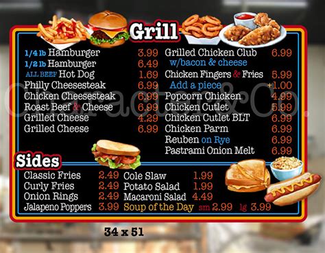 Menu Boards | Character&Company