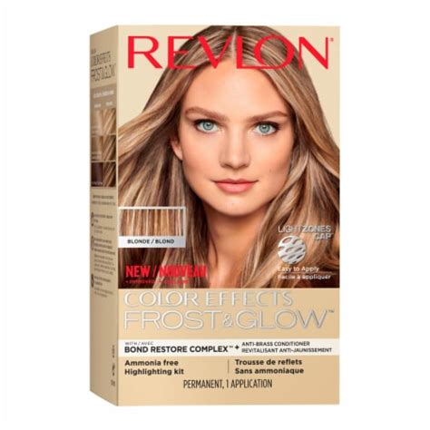 Revlon Color Effects Frost & Glow Permanent Hair Color Highlight Kit ...