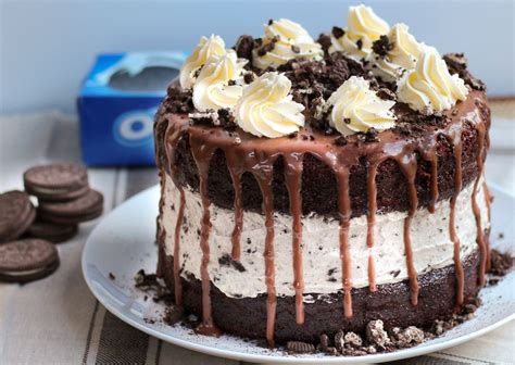 Oreo Cheesecake Chocolate Cake | Recipe | Oreo cheesecake chocolate ...