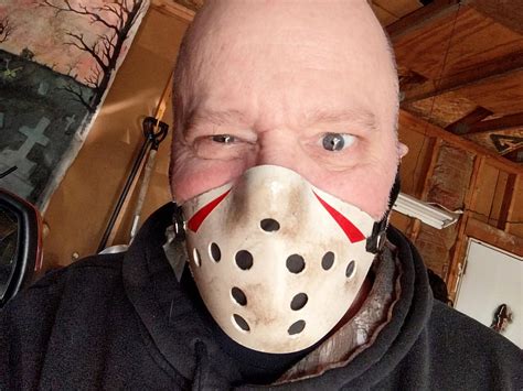 Jason Voorhees Half Hockey Protective Face Mask: Do We Need To Say More?