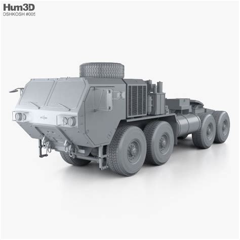 3D model of Oshkosh HEMTT M983A4 Patriot Tractor Truck 2011 | Model truck kits, Oshkosh, Oshkosh ...