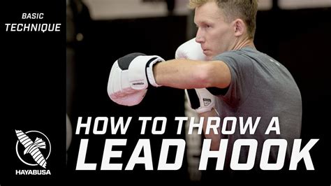 How To Throw A Lead Hook | Striking Basics Series | Kickboxing - YouTube