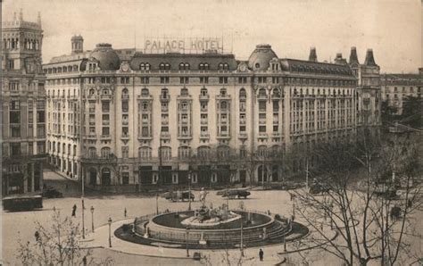 Palace Hotel Madrid, Spain Postcard