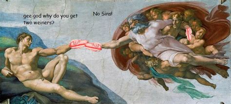 [Image - 869983] | The Creation of Adam Parodies | Know Your Meme